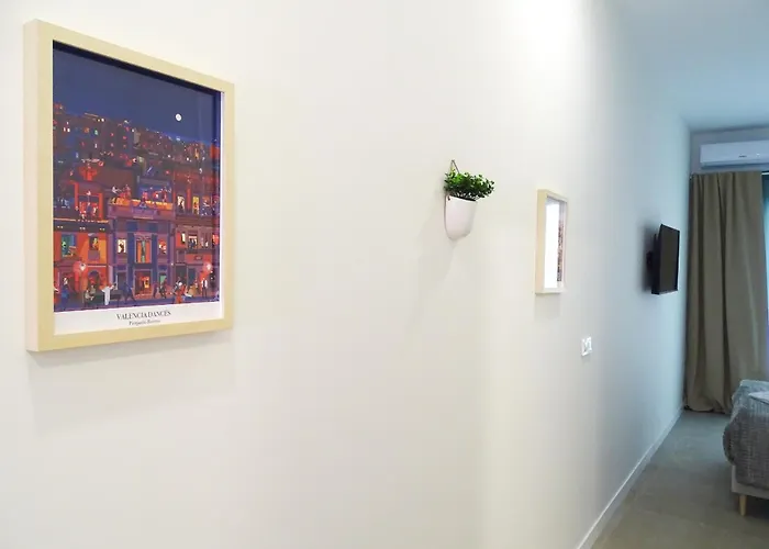 Apartman Loft Valencia Ptz - Between Arts Roig Arena & Ruzafa Street Suites - Private Entry Valencia
